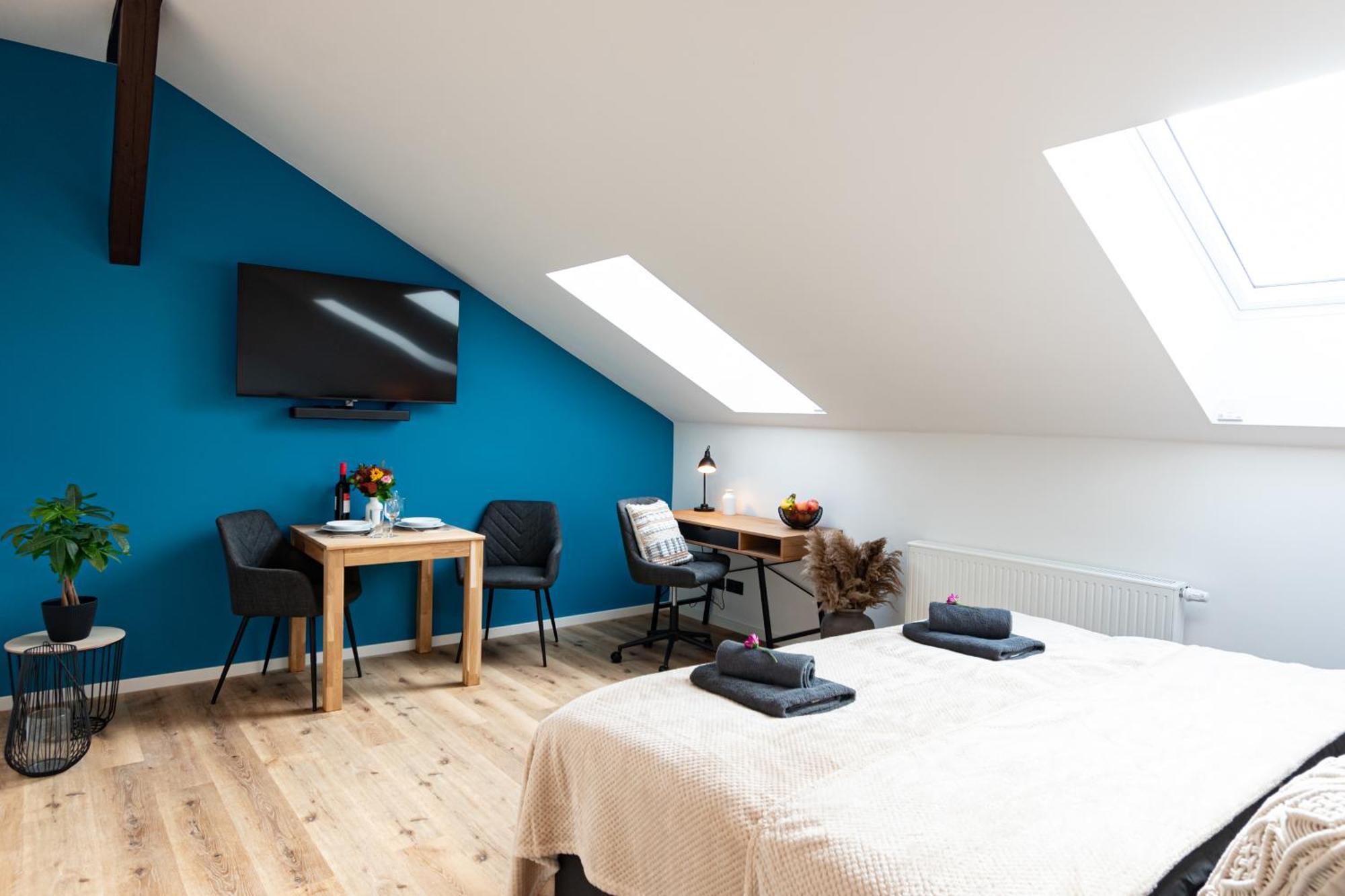 Sweethome - Zentral - Kueche & Parkplatz, Wifi Halle  外观 照片